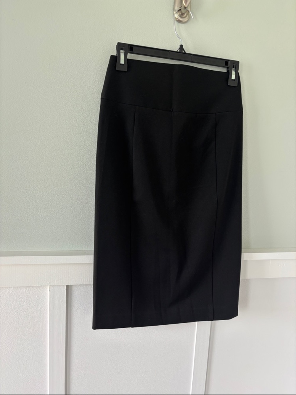 Express Black Pencil Skirt - Tailored High Waist
